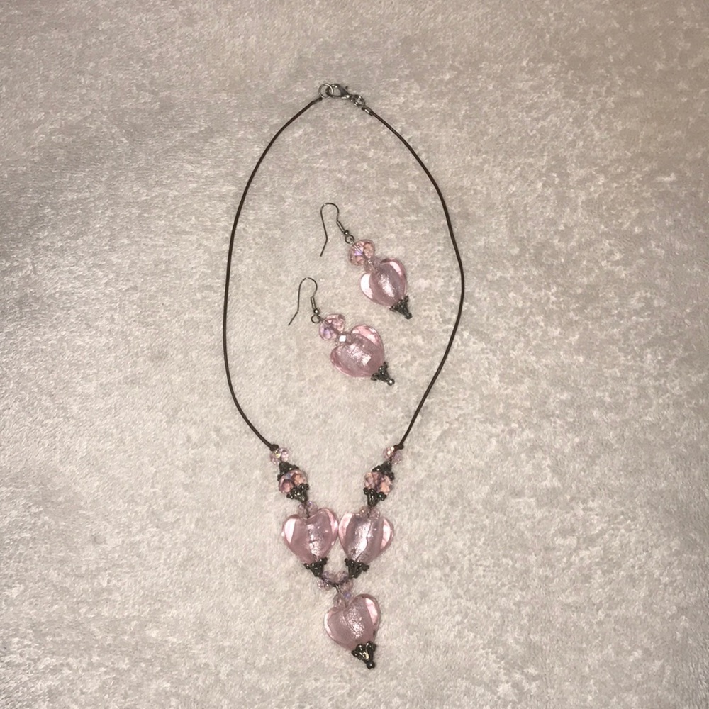 Necklace and earrings Set